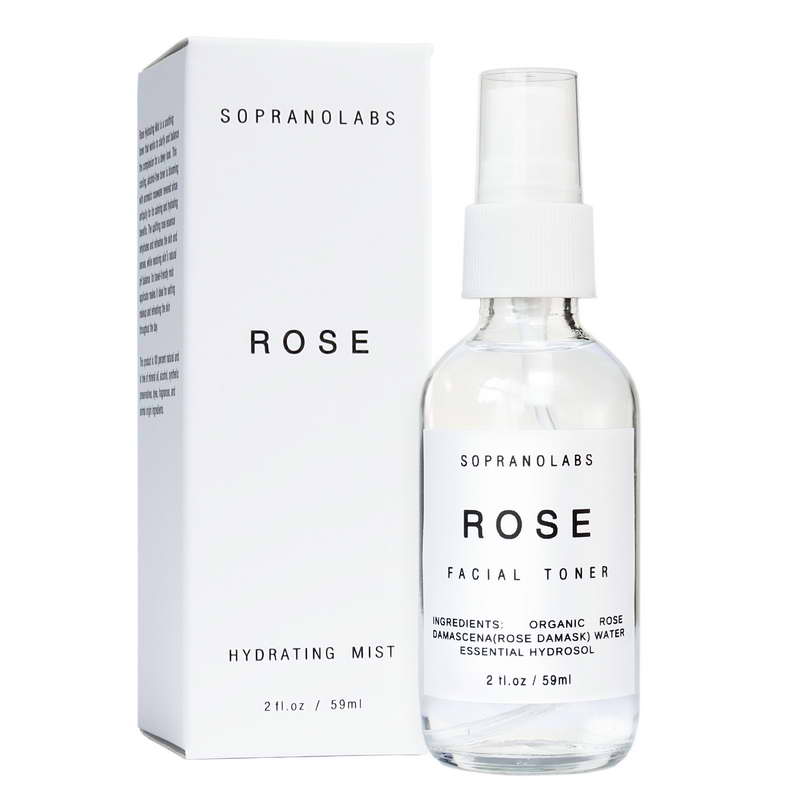 Soprano Labs Soprano Labs Rose Hydrating Mist Organic Face Toner - Little Miss Muffin Children & Home