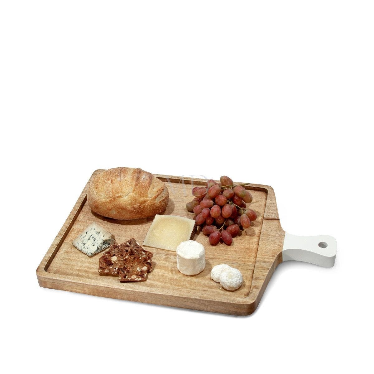 Montes Doggett Montes Doggett Square White Handle Cutting Board - Little Miss Muffin Children & Home