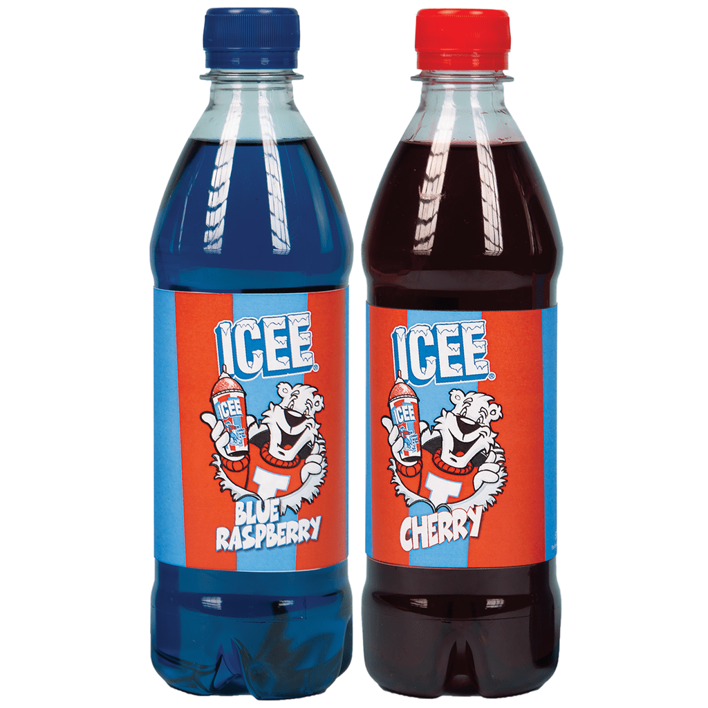 Iscream Icee® Blue Raspberry and Cherry Syrup Twin Pack Gift Set