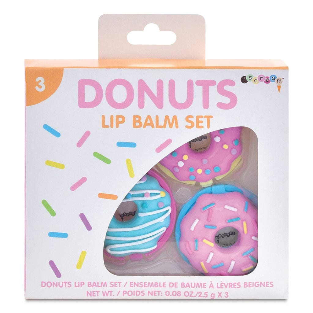 Iscream Iscream Donuts Lip Balm Set - Little Miss Muffin Children & Home