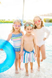 Beaufort Bonnet Company Beaufort Bonnet Company Winnies Wave Spotter Swim Shirt - Little Miss Muffin Children & Home