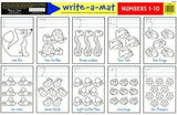 Melissa & Doug - Melissa & Doug Numbers Write-A-Mat - Little Miss Muffin Children & Home