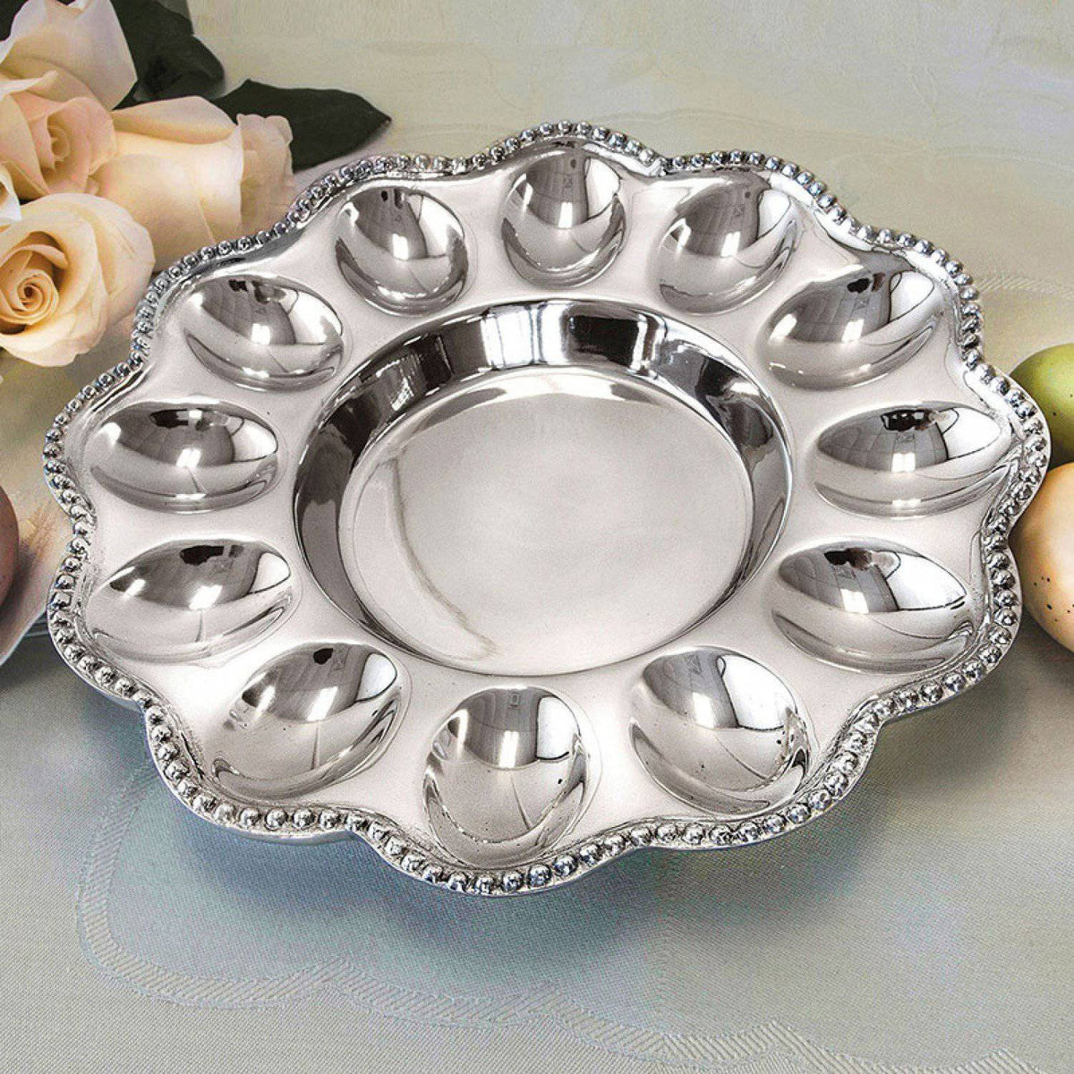Beatriz Ball - Beatriz Ball Pearl Deviled Egg Platter - Little Miss Muffin Children & Home