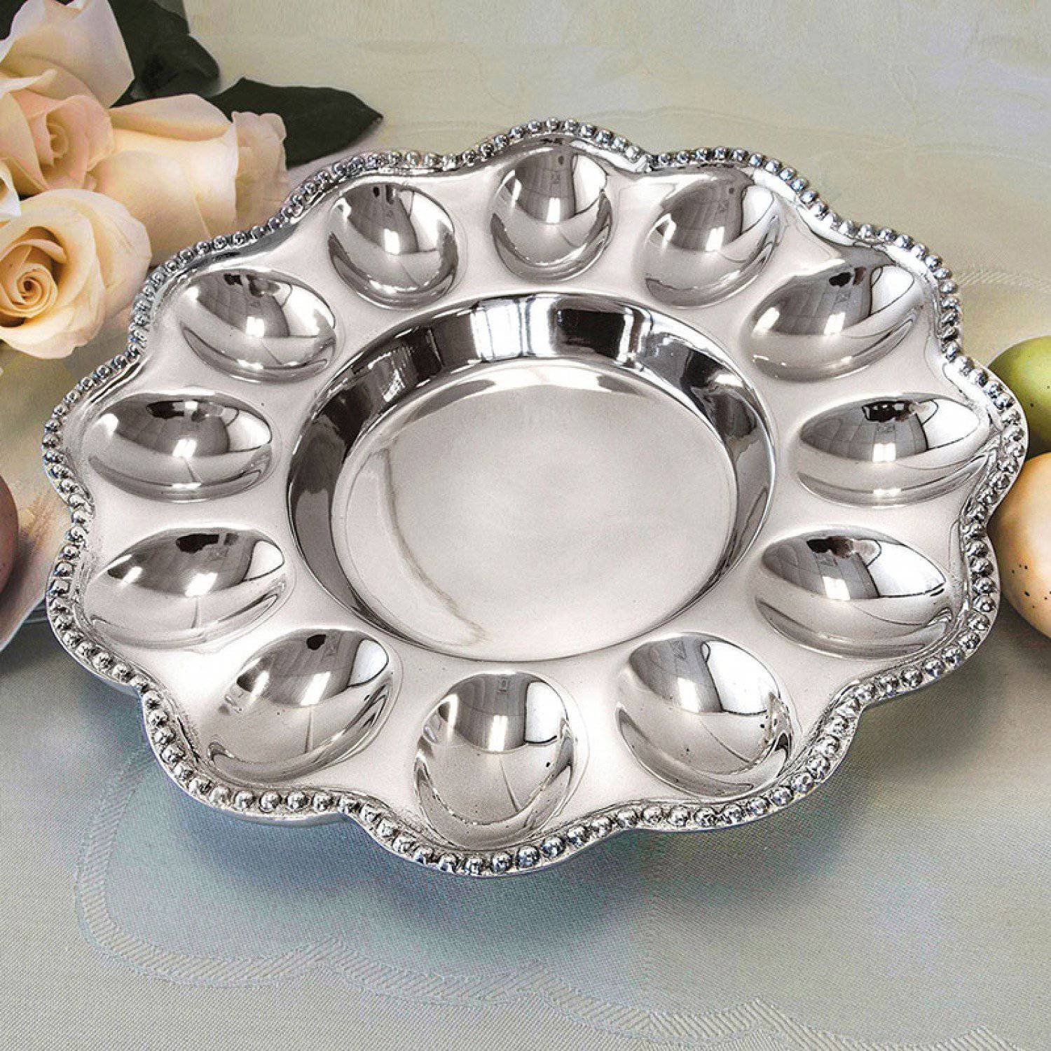 Beatriz Ball - Beatriz Ball Pearl Deviled Egg Platter - Little Miss Muffin Children & Home
