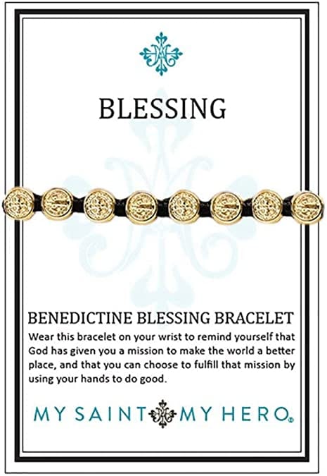 My Saint My Hero My Saint My Hero Benedictine Blessing Bracelet - Little Miss Muffin Children & Home