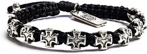 My Saint My Hero My Saint My Hero Faith Bracelet Black/Silver - Little Miss Muffin Children & Home