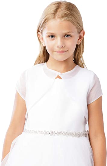 Us Angels Us Angels Organza Bolero - Little Miss Muffin Children & Home