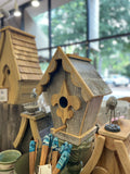 Nola Birdhouses Nola Birdhouses Fleur de Lis Scalloped Birdhouse - Little Miss Muffin Children & Home
