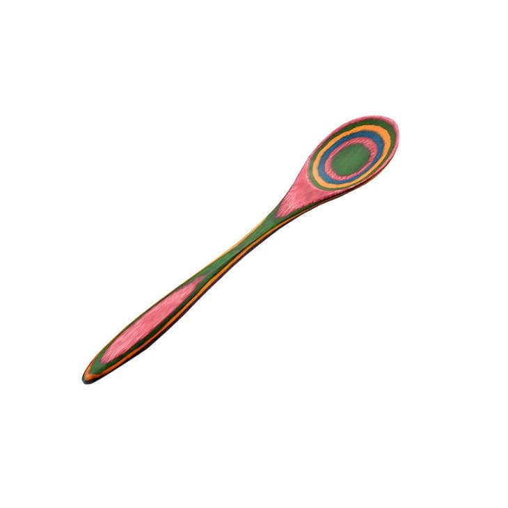 Island Bamboo 8" Rainbow Pakka Mini Spoon