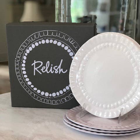 Relish Relish Cream Canape Plate Set - Little Miss Muffin Children & Home