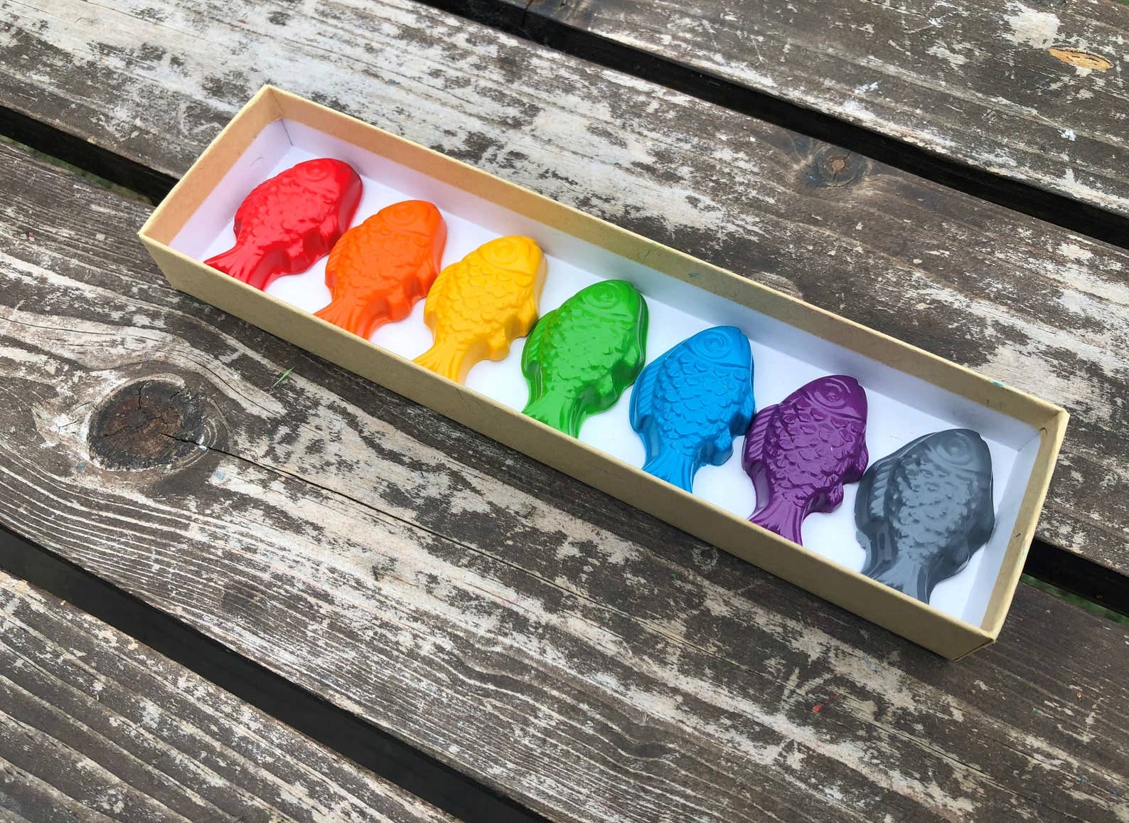 KagesKrayons Fish Crayons Gift Box - Little Miss Muffin Children & Home