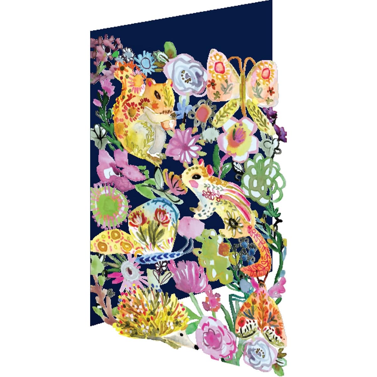 RLB - Roger La Borde Roger La Borde Wild Batik Lasercut Card - Little Miss Muffin Children & Home