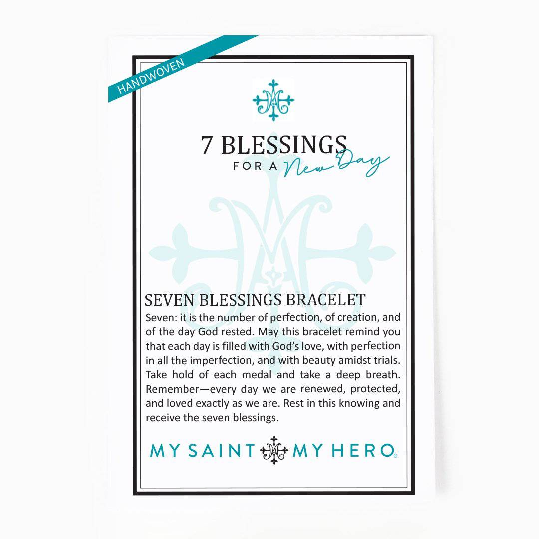 My Saint My Hero - My Saint My Hero Seven Blessings Bracelet - Little Miss Muffin Children & Home