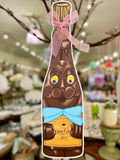 Whereable Art Whereable Art Lauren Seago Chocolate Easter Bunny Door Hanger - Little Miss Muffin Children & Home