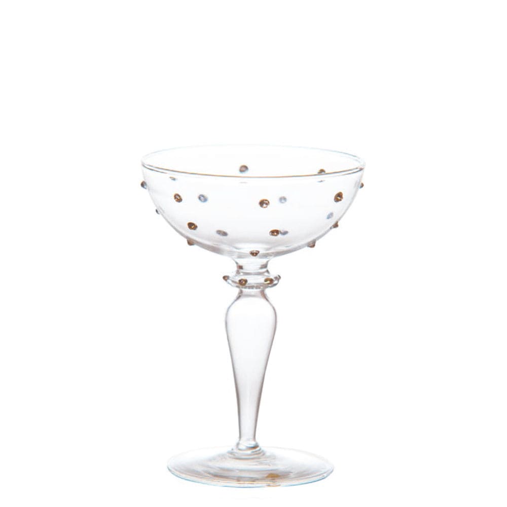 ABI - Abigail's Home Decor Abigail's Gatsby Champagne Coupe Gold Dots - Little Miss Muffin Children & Home