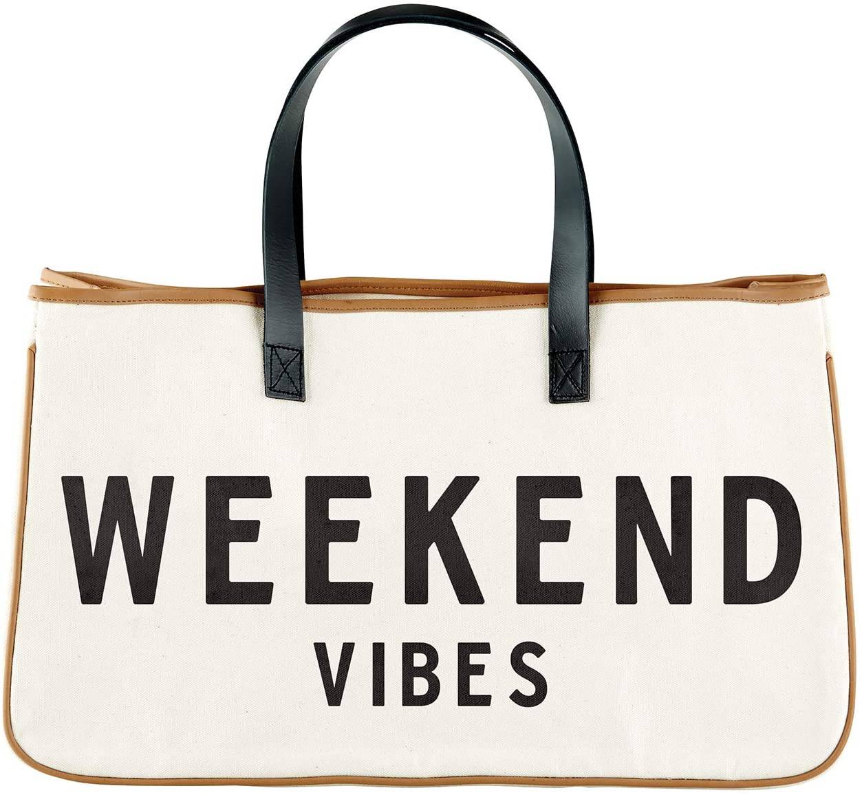Creative Brands - Creative Brands Weekend Vibes Canvas Tote - Little Miss Muffin Children & Home