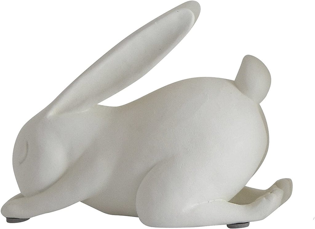Creative Co-Op Creative Co-Op Resin Forward Bend Yoga Rabbit - Little Miss Muffin Children & Home