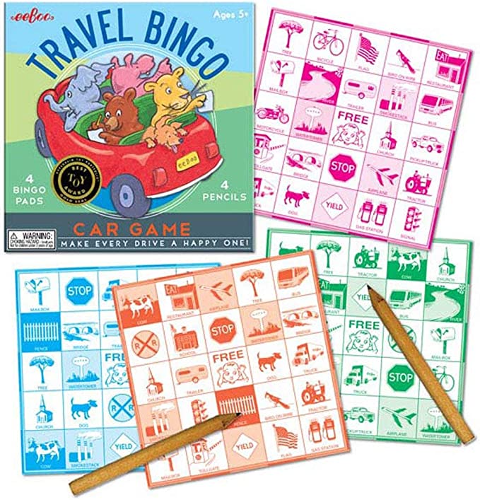 eeBoo eeBoo Travel Bingo Game - Little Miss Muffin Children & Home