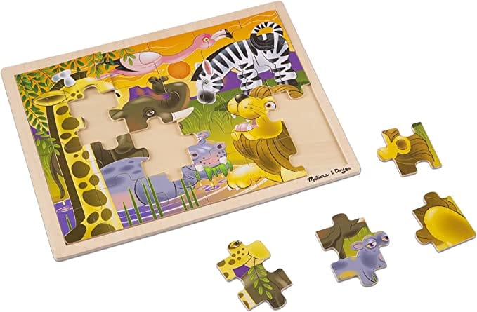 Melissa & Doug Melissa & Doug African Plains Safari Jigsaw Puzzle - Little Miss Muffin Children & Home