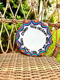 Baobab Tree Designs Baobab Tree Designs Painted 8" Tambourine - Little Miss Muffin Children & Home