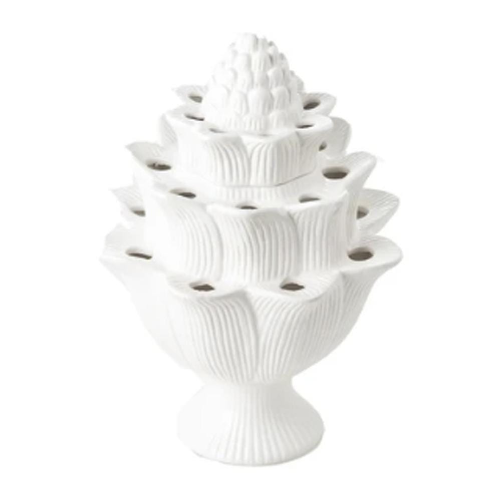 Abigail's Home Decor Abigail's White Artichoke Tulipieres - Little Miss Muffin Children & Home