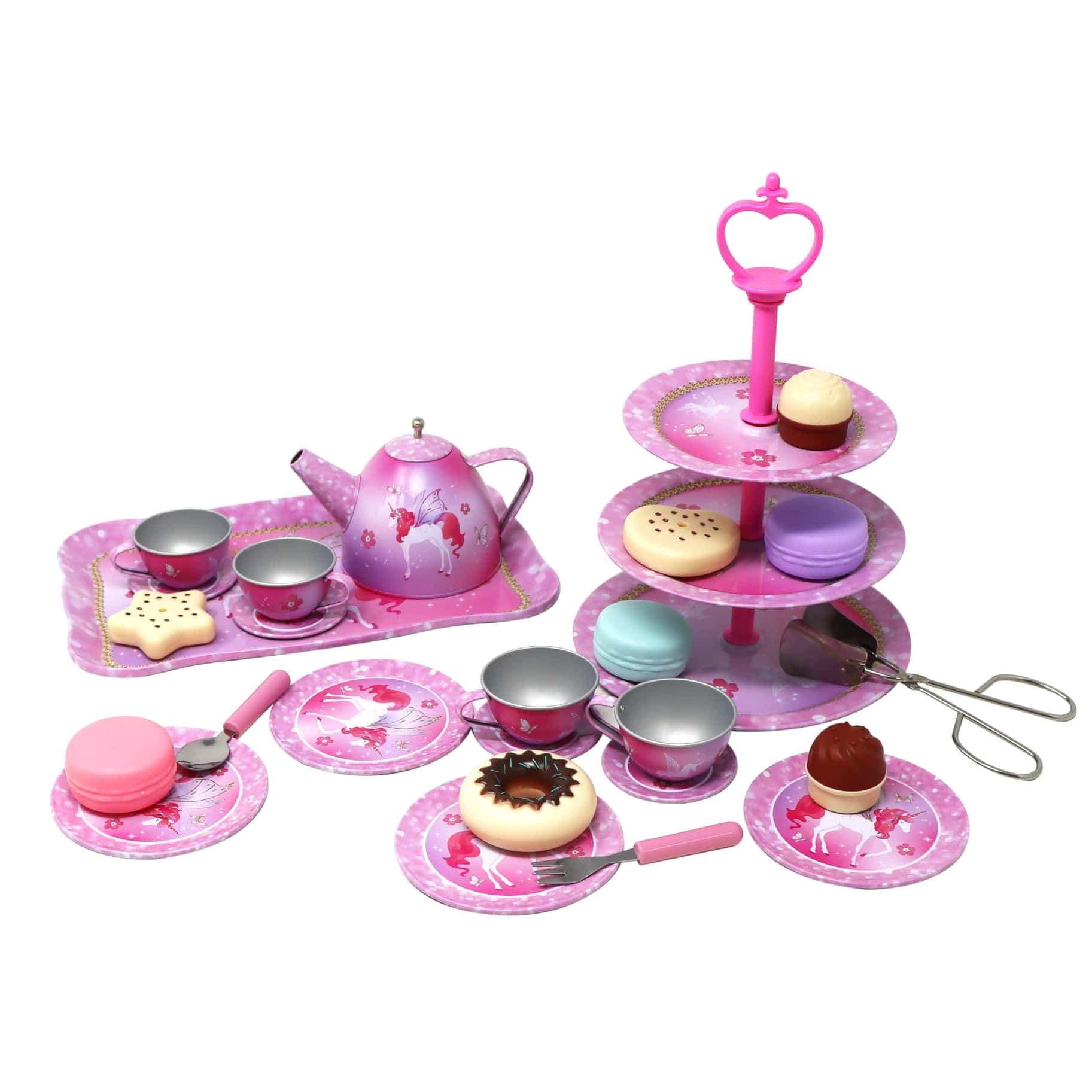 PFP - Pink Poppy Pink Poppy Unicorn Princess High Tea Set - Little Miss Muffin Children & Home