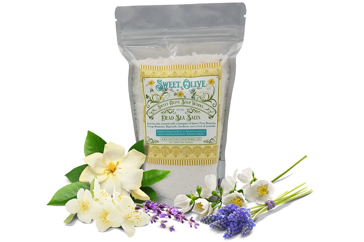 Sweet Olive Soap Works DEAD SEA BATH SALT - SWEET OLIVE - Little Miss Muffin Children & Home
