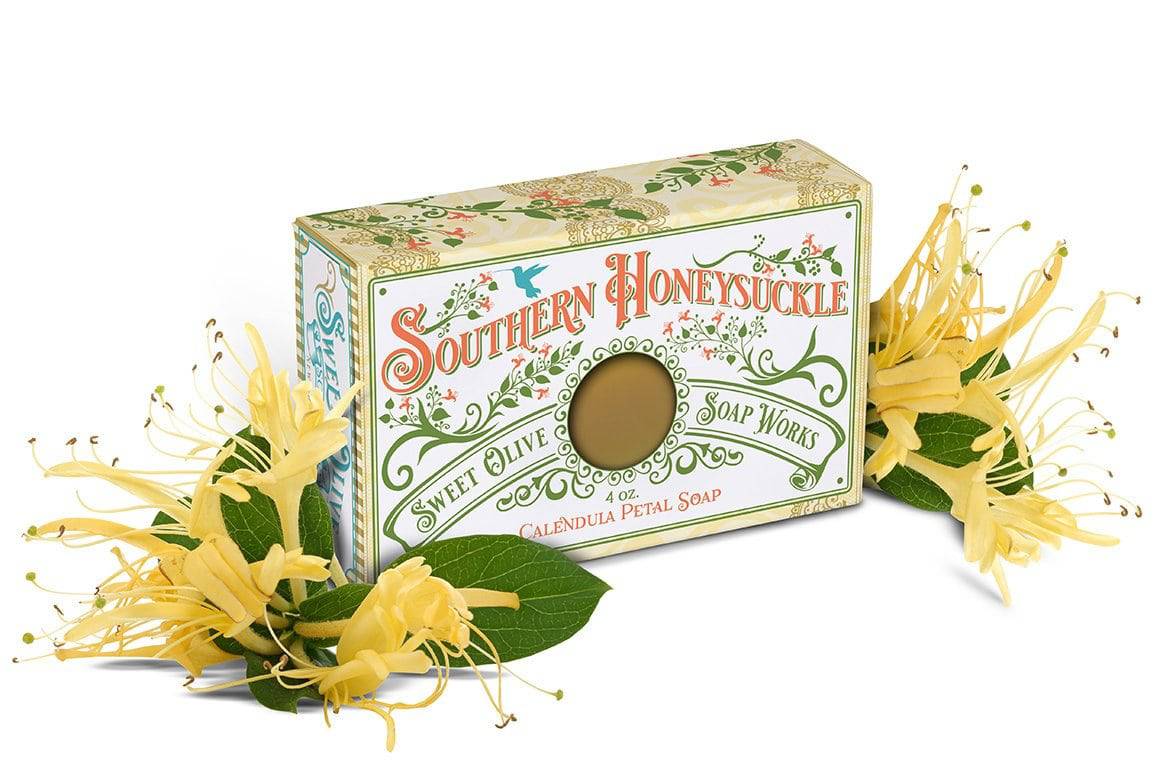 Sweet Olive Soap Works - Sweet Olive Soap Works Southern Honeysuckle Soap - Little Miss Muffin Children & Home