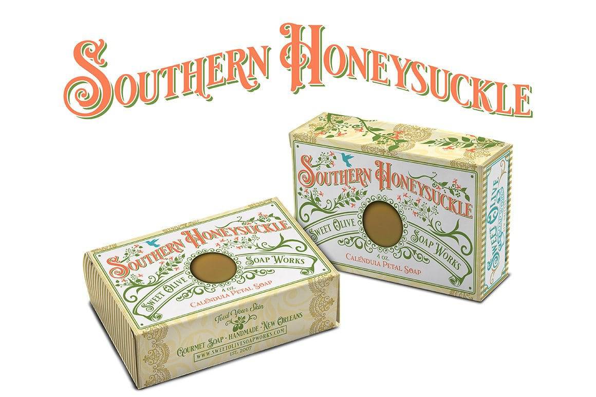 Sweet Olive Soap Works - Sweet Olive Soap Works Southern Honeysuckle Soap - Little Miss Muffin Children & Home