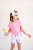 Beaufort Bonnet Company Dudley Dot/Hampton Hot Pink - Pollyanna Pocket Short - Little Miss Muffin Children & Home