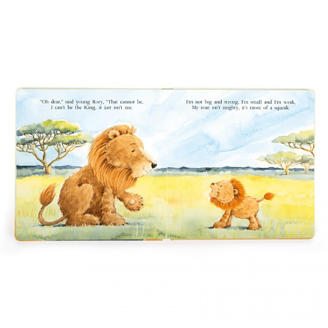Jellycat - Jellycat The Very Brave Lion Book - Little Miss Muffin Children & Home