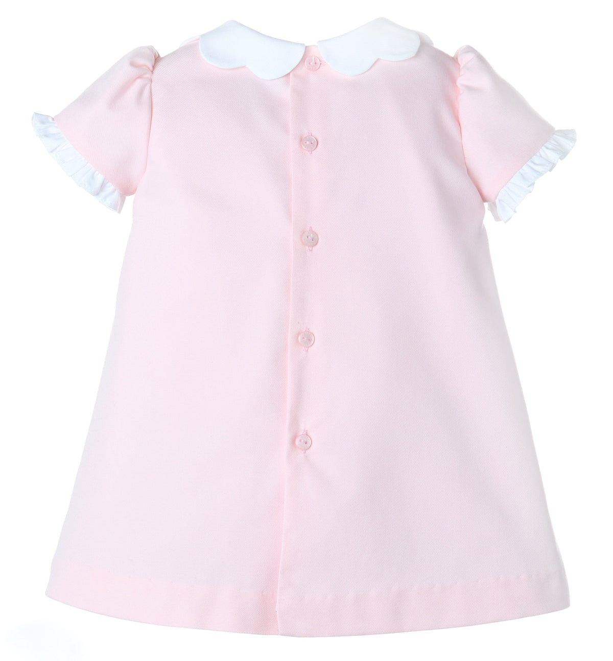 Casero Casero Scalloped Smocked A Line Dress - Little Miss Muffin Children & Home