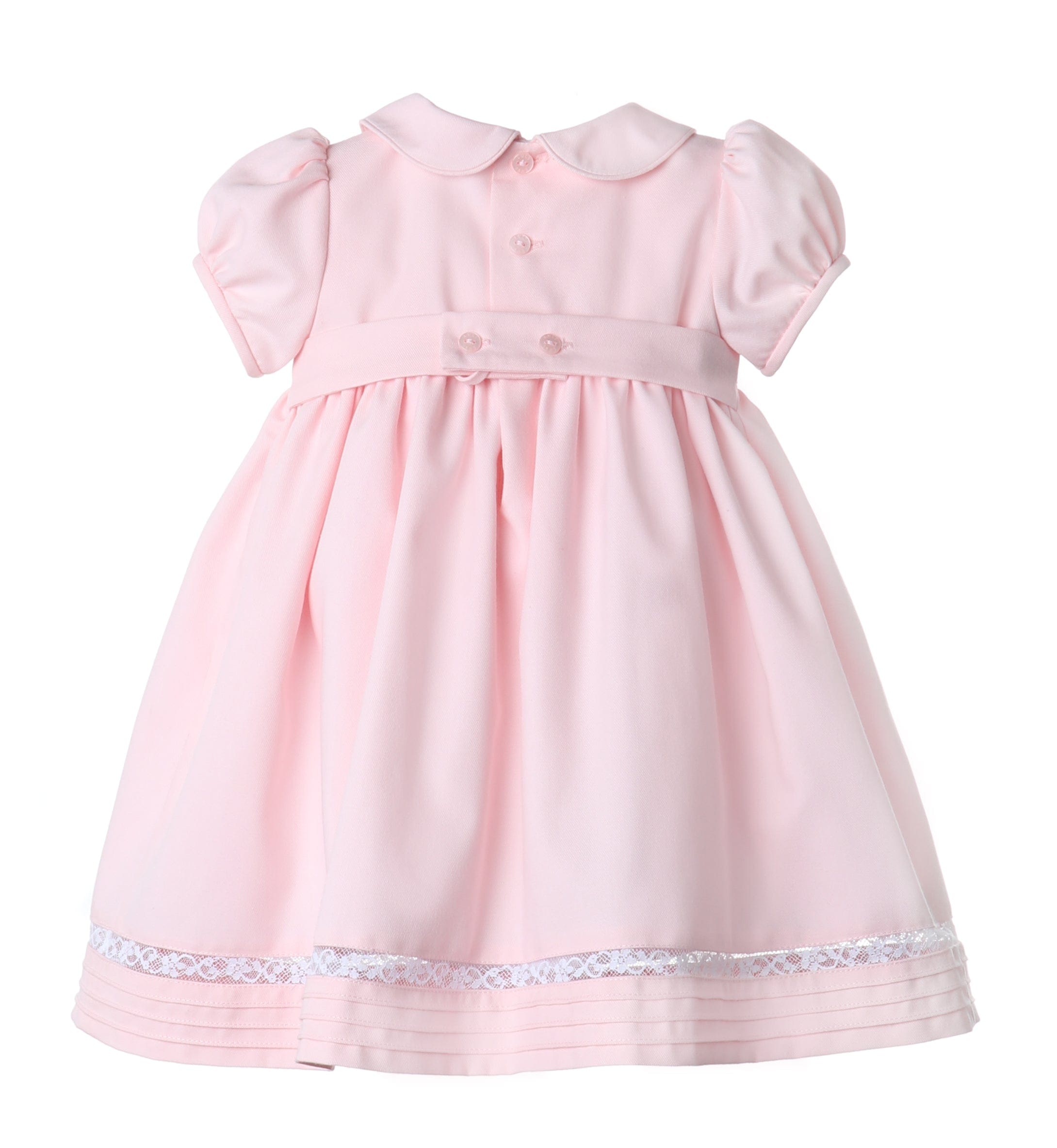 Casero Casero Collared Smocked Dress - Little Miss Muffin Children & Home