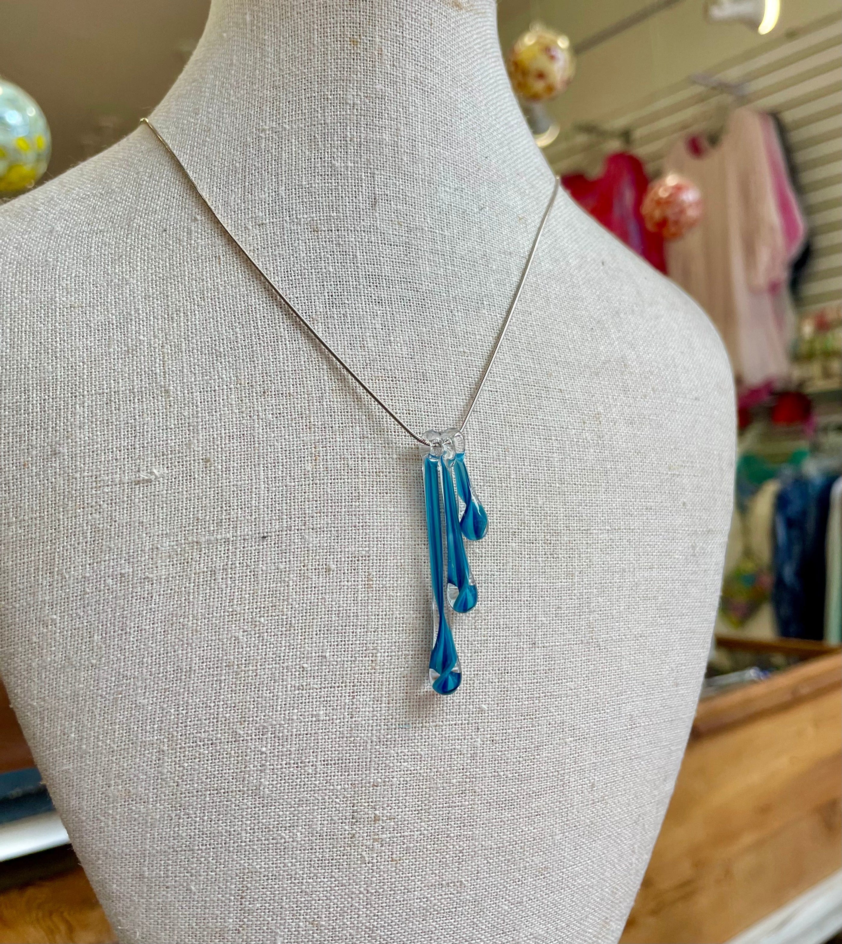 Frederick Imhoff Frederick Imhoff Helix Glass Necklaces - Little Miss Muffin Children & Home