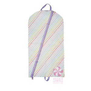 OHM - Mint Sweet Little Things Mint Sweet Little Things Tiny Hearts Hanging Garment Bag - Little Miss Muffin Children & Home
