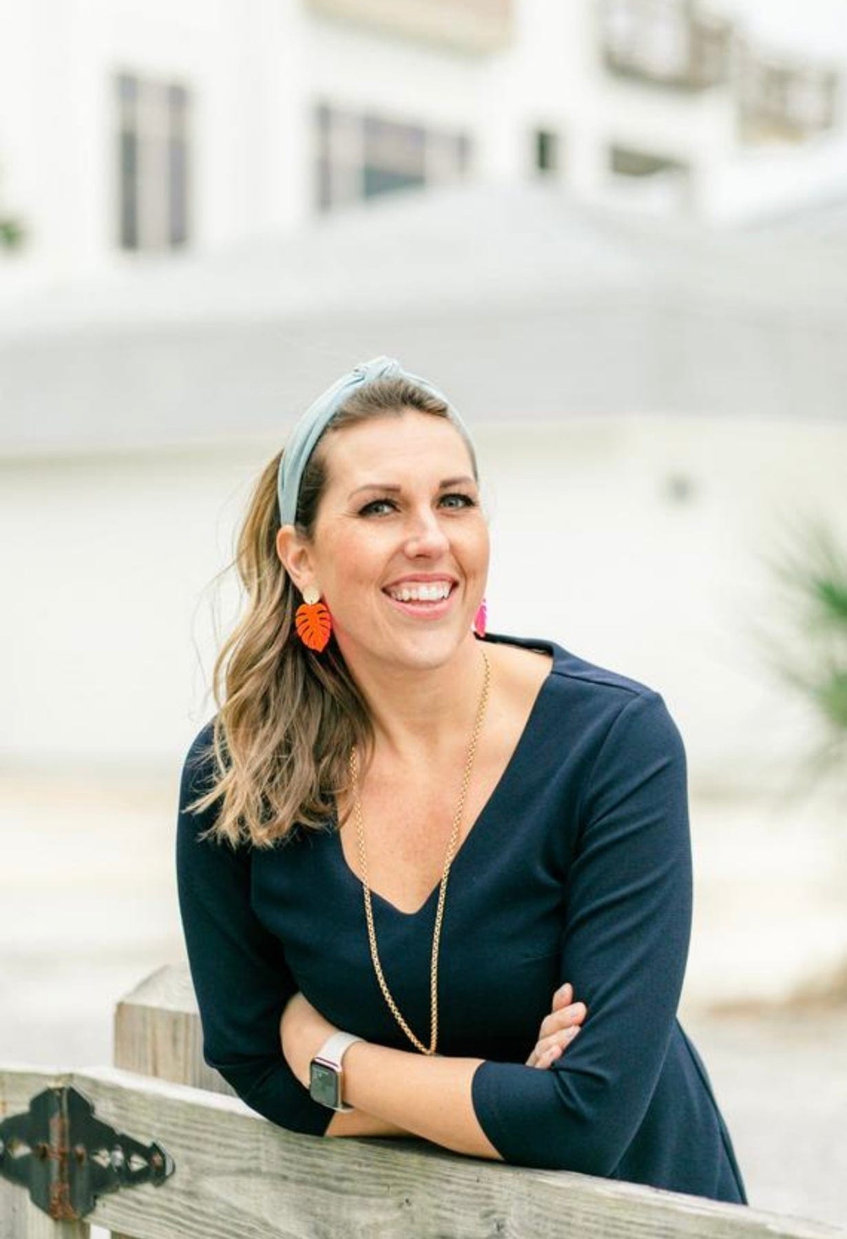 Wondermint Goods Wondermint Goods Monstera Leaf Acrylic Earrings - Little Miss Muffin Children & Home