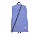 OHM - Mint Sweet Little Things Mint Sweet Little Things Navy Chambray Hanging Garment Bag - Little Miss Muffin Children & Home