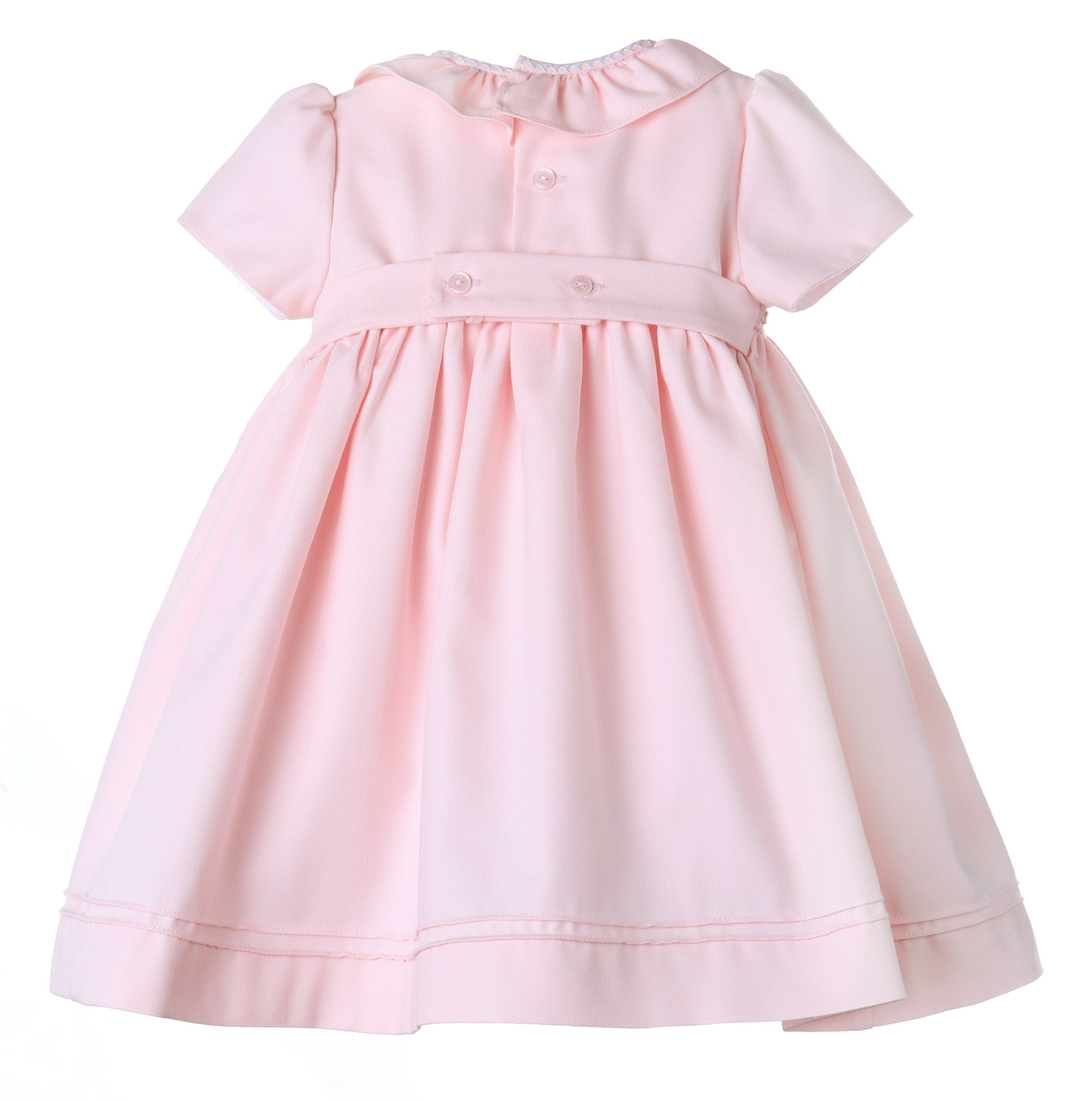 Casero Casero Smocked Embroidered Dress - Little Miss Muffin Children & Home