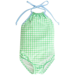 Bailey Boys Bailey Boys Gingham One Piece Swim Suit - Little Miss Muffin Children & Home