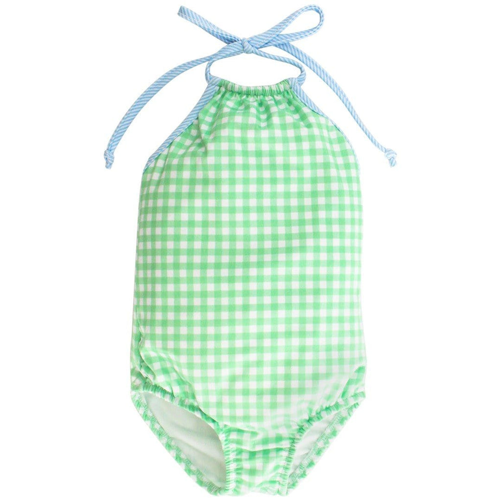 Bailey Boys Sky Linen Gingham Dress Float