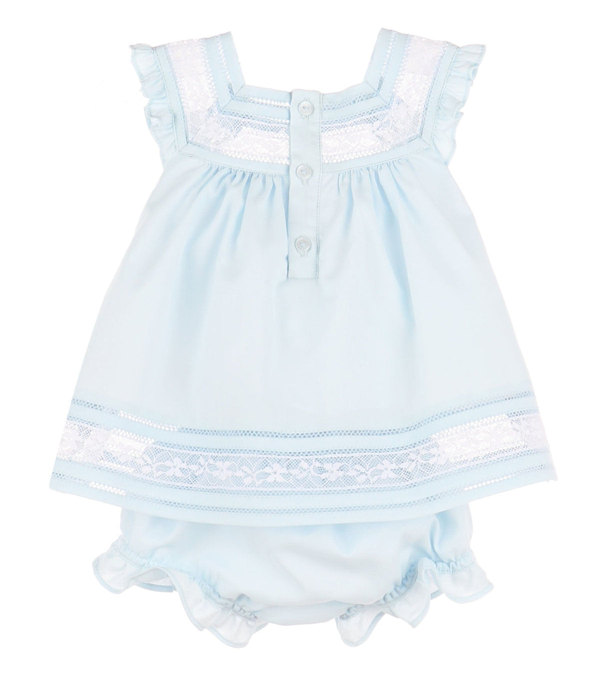 Casero Casero Heirloom Lace Baby Set - Little Miss Muffin Children & Home
