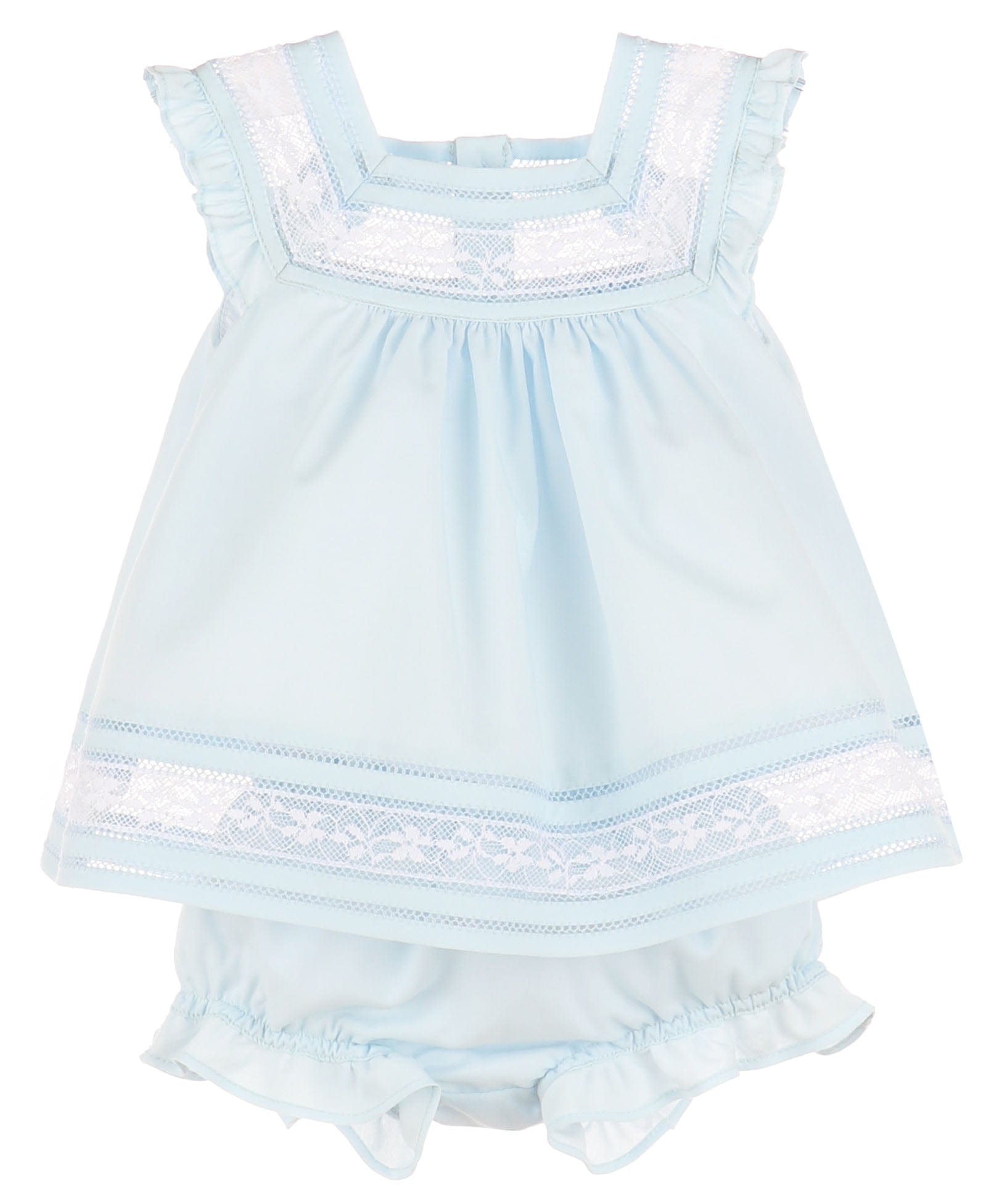 Casero Casero Heirloom Lace Baby Set - Little Miss Muffin Children & Home