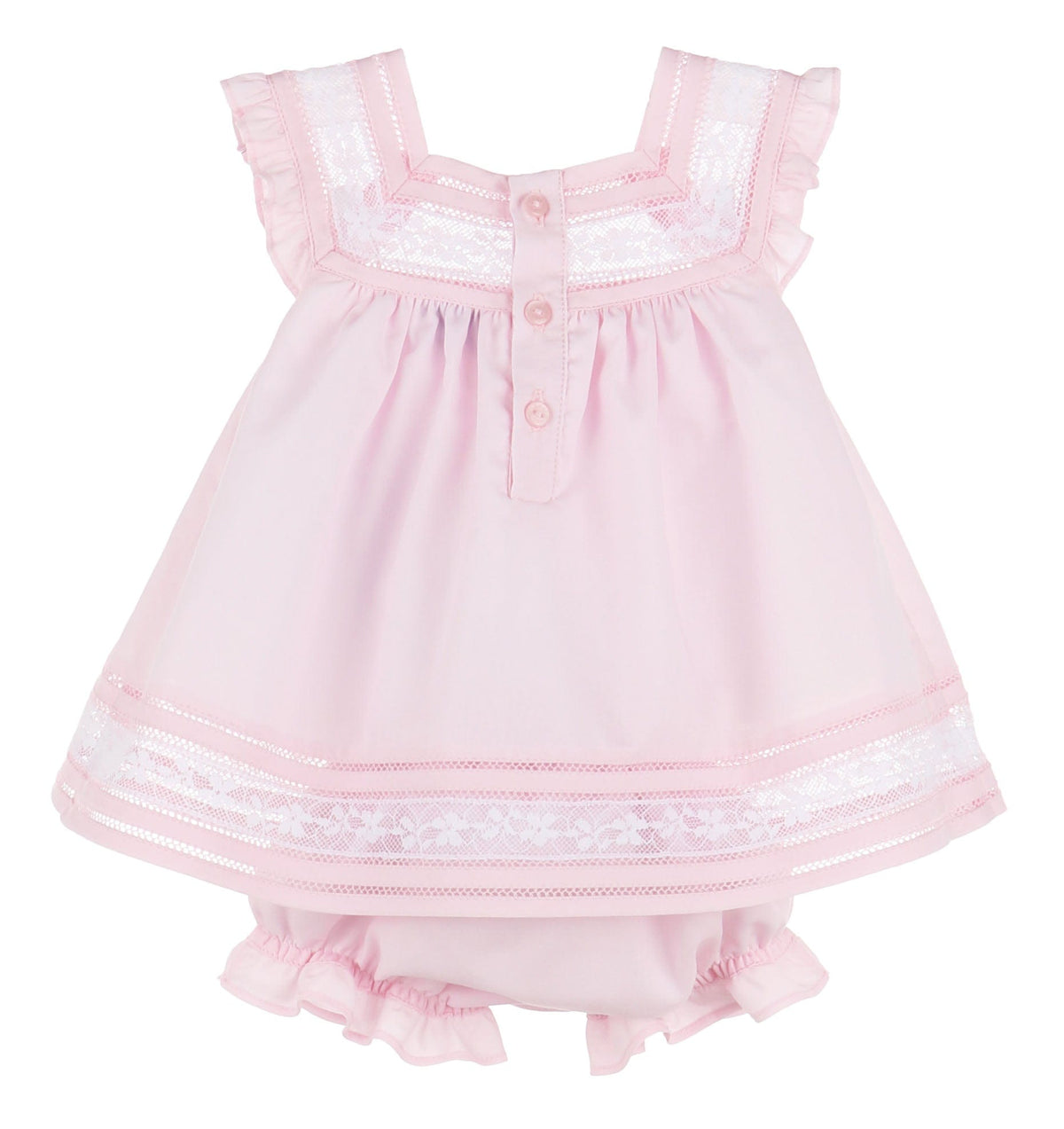 Casero Casero A Heirloom Lace Baby Set Winsert - Little Miss Muffin Children & Home