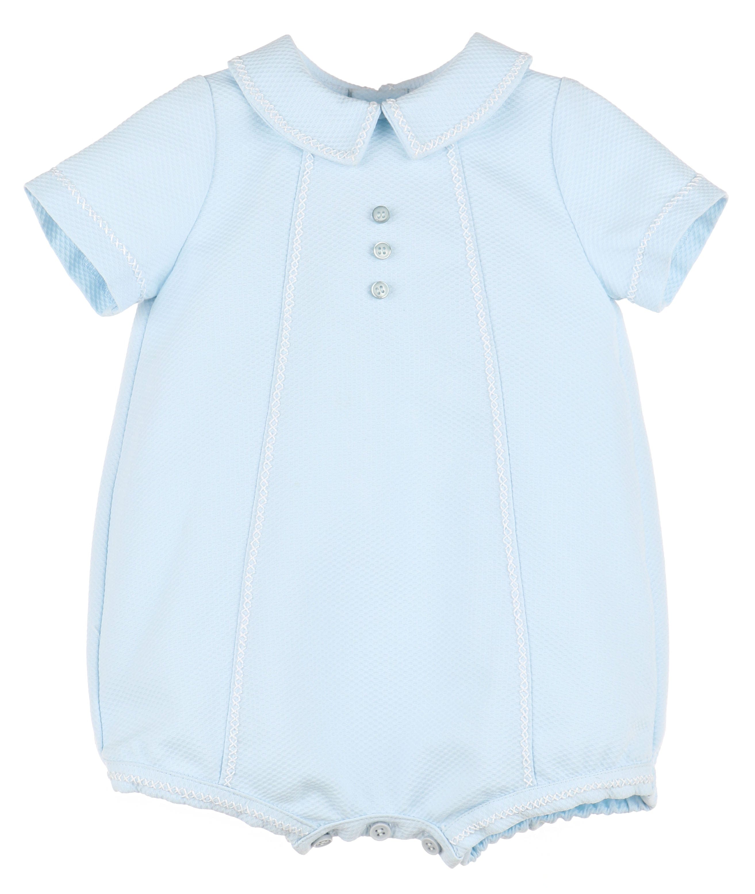 Casero Casero All Stitches Boy Bubble - Little Miss Muffin Children & Home