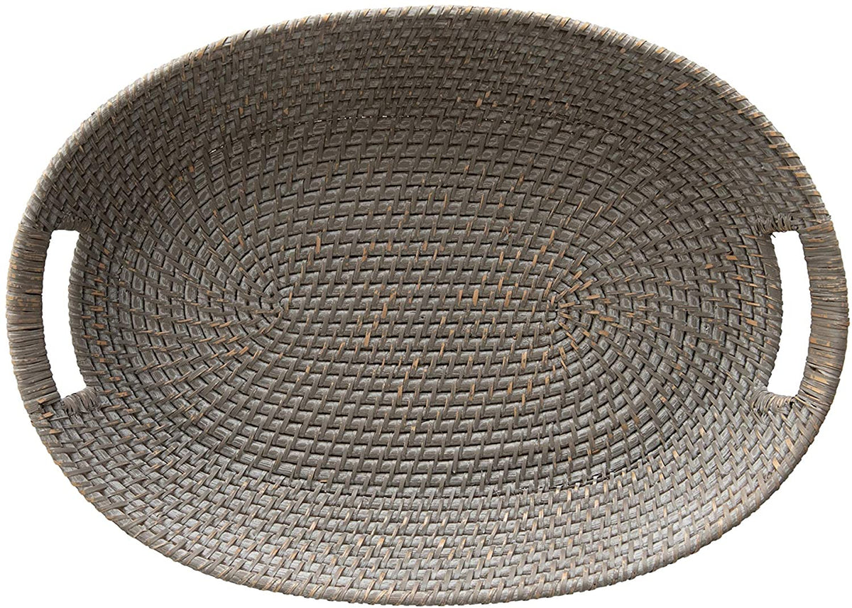 Creative Co-op Creative Co-op Rattan Tray - Little Miss Muffin Children & Home