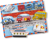 Melissa & Doug Melissa & Doug Vehicles Chunky Puzzle - Little Miss Muffin Children & Home