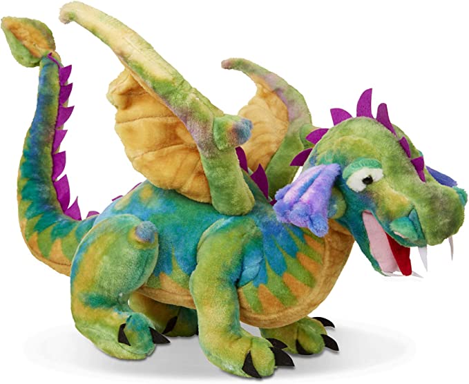 Melissa & Doug Melissa & Doug Giant Dragon Plush - Little Miss Muffin Children & Home