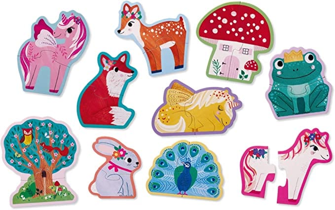 Crocodile Creek Crocodile Creek Let's Begin Unicorn Puzzle - Little Miss Muffin Children & Home