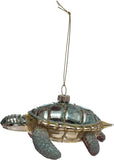Creative Co-op Creative Co-op Glass Sea Turtle Ornament - Little Miss Muffin Children & Home