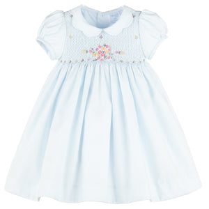 C&A - Casero & Associates Casero & Associates Bouquet Smock Dress - Little Miss Muffin Children & Home